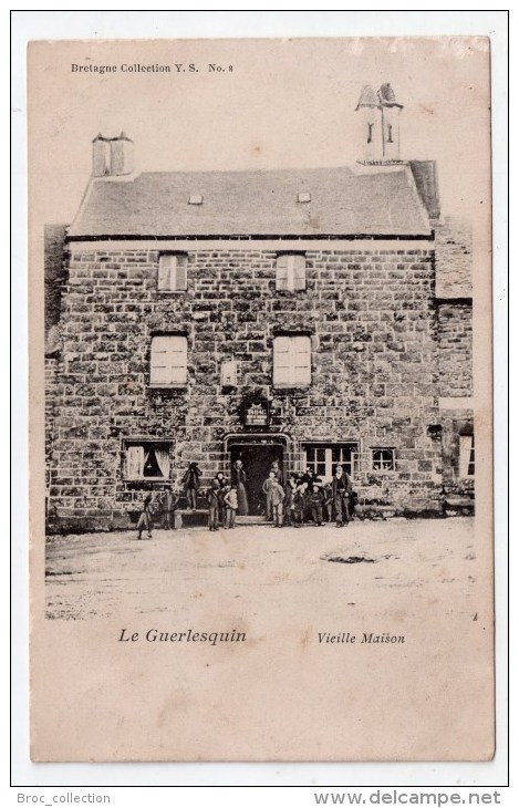 Le Guerlesquin, Vieille Maison, Tabac, Bretagne, Collection Y. S. N° 8 - Guerlesquin