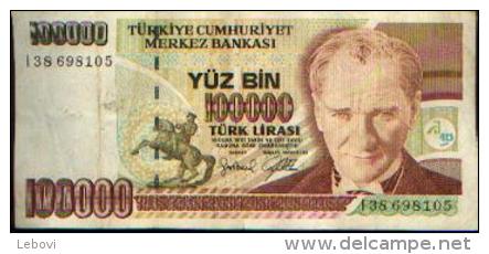 TURQUIE - 100.000 Lires 14 Ocak 1970 - Turquie