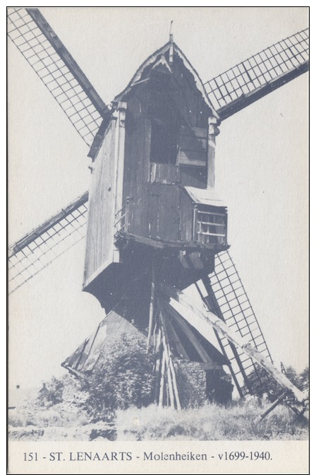 ST LENAARTS MOLENHEIKEN 1699-1940 WINDMOLEN - Brecht