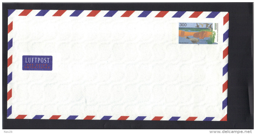 Allemagne , Entier Enveloppe Neuve Luftpost .  1996 . - Briefomslagen - Ongebruikt