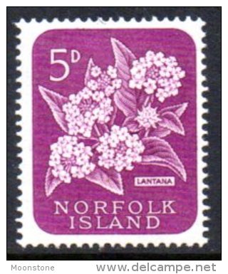 Norfolk Island 1953 5d Definitive, MNH - Norfolk Island