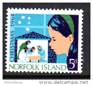 Norfolk Island 1964 Christmas, Hinged Mint - Norfolkinsel