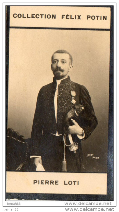 Photo Bromure 1900 - Pierre LOTI Ecrivain Né à Rochefort - Collection Felix Potin( LOT V5) - Anciennes (Av. 1900)