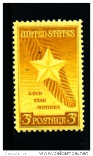 UNITED STATES/USA - 1948  GOLD STARS MOTHERS   MINT NH - Unused Stamps