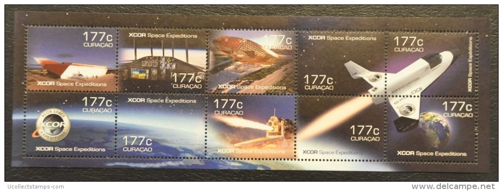 Curacao 2014  Ruimtevaart  Space     Postfris/mnh/neuf - Unused Stamps