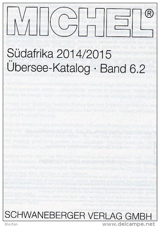 Süd-Afrika Band 6/2 MICHEL Katalog 2014 Neu 80€ South-Africa Botswana Lesetho Malawi Namibia Sambia Südafrika Swaziland - Reiseprospekte