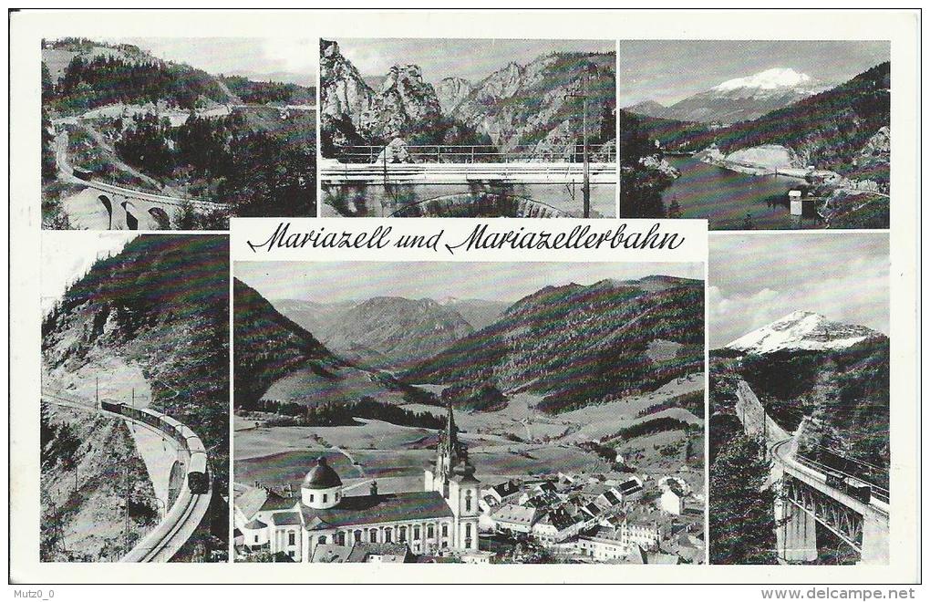 AK 0169  Mariazell Und Mariazellerbahn - Verlag Ledermann Um 1950 - Mariazell