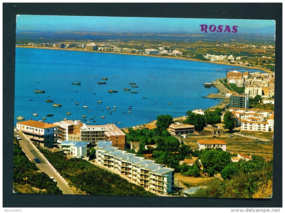 SPAIN  -  Rosas  Used Postcard As Scans - Other & Unclassified