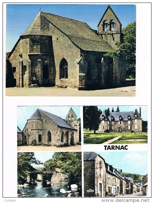 TARNAC .19. église .multivue . Lot De 2 Cartes - Other & Unclassified