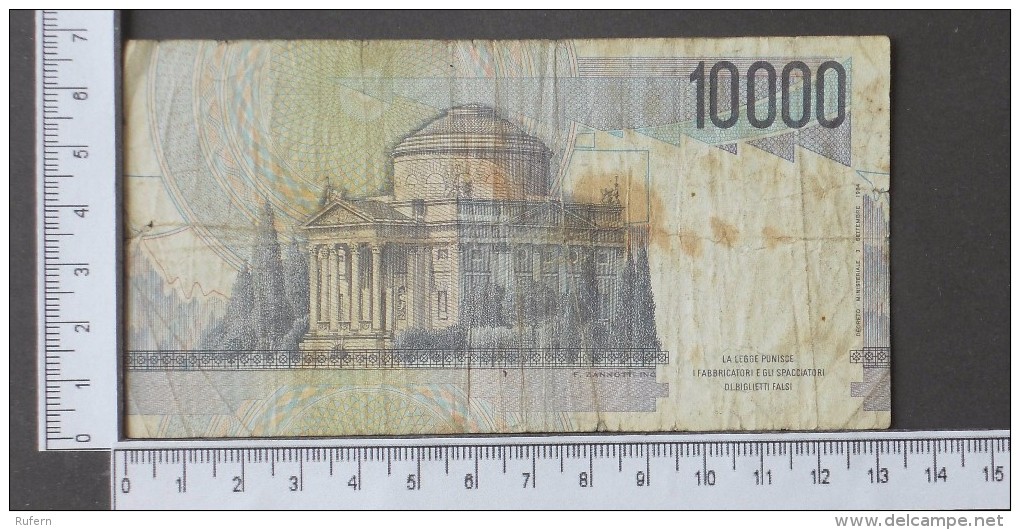 ITALY  10000  LIRE  1984     -    (Nº12193) - 10.000 Lire