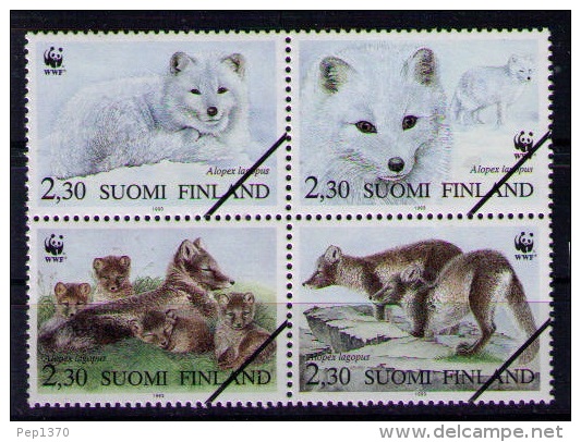 FINLANDIA 1993 - FAUNA PERROS -  YVERT N&ordm;  1166-1169 - SPECIMEN - Nuovi