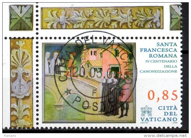 PIA - VAT : 2009 : 400° Della  Canonizzazione Di Santa Francesca Romana- (SAS 1499-1500) - Oblitérés