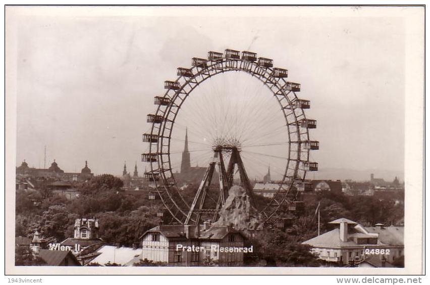 C  11948 - VIENNE - AUTRICHE - Prater Riesenrad - Belle CP - - Musées