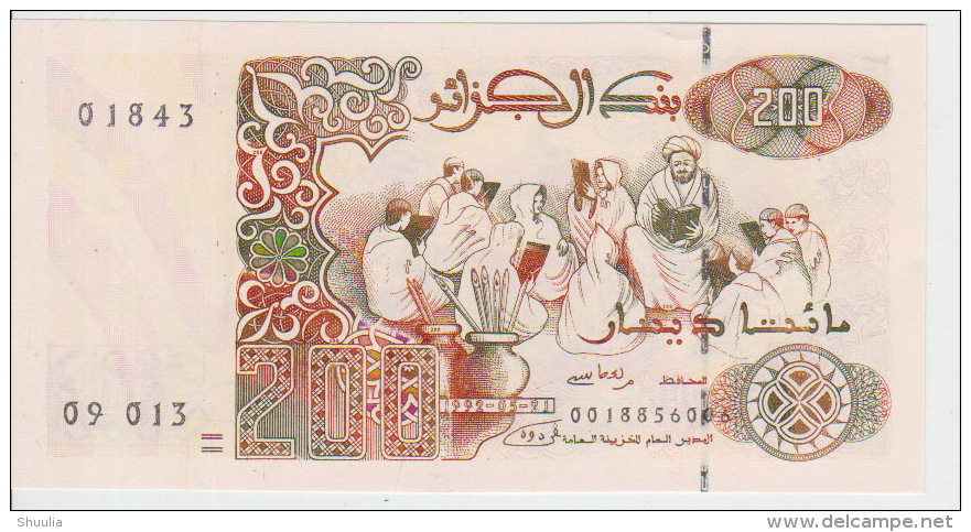 Algeria 200 Dinars 1992 Pick 138 UNC - Algerien