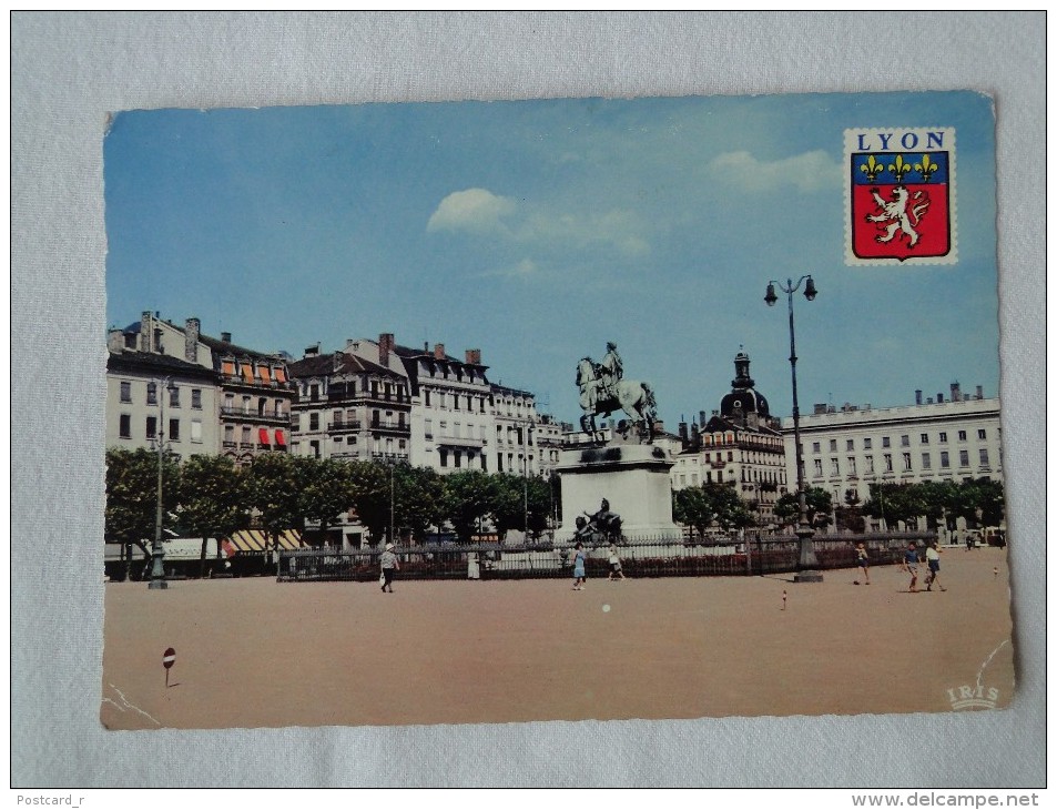 France Lyon Place Bellecour   A 22 - Lyon 2