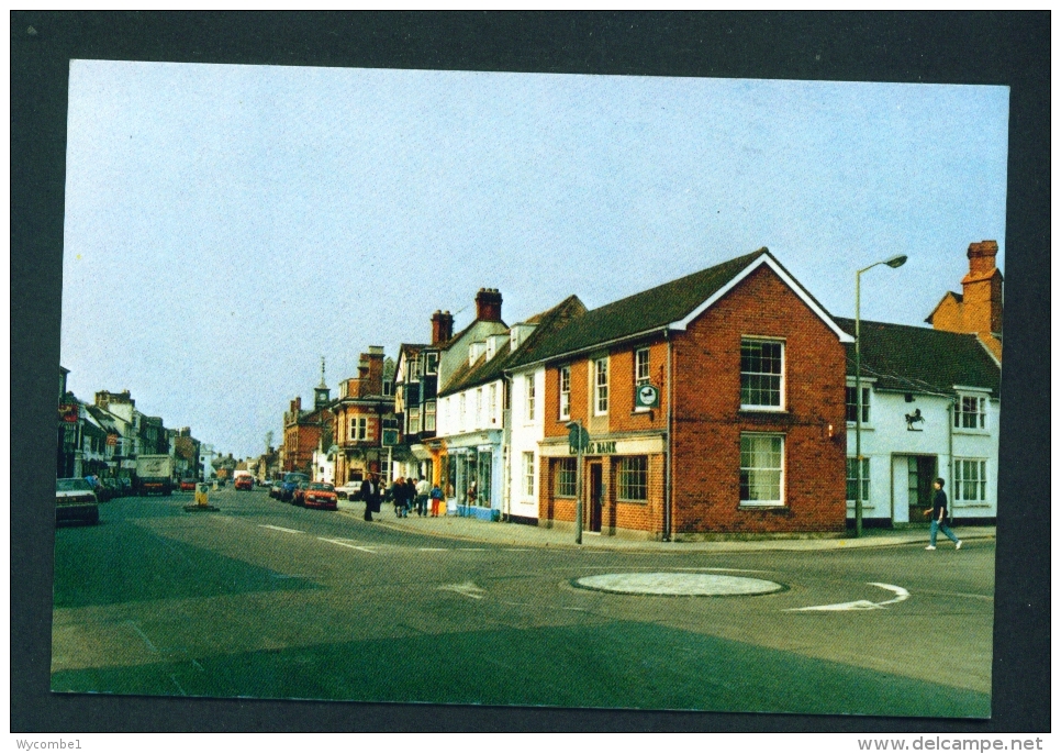 ENGLAND  -  Thame  The Cornmarket  Used Postcard As Scans - Other & Unclassified