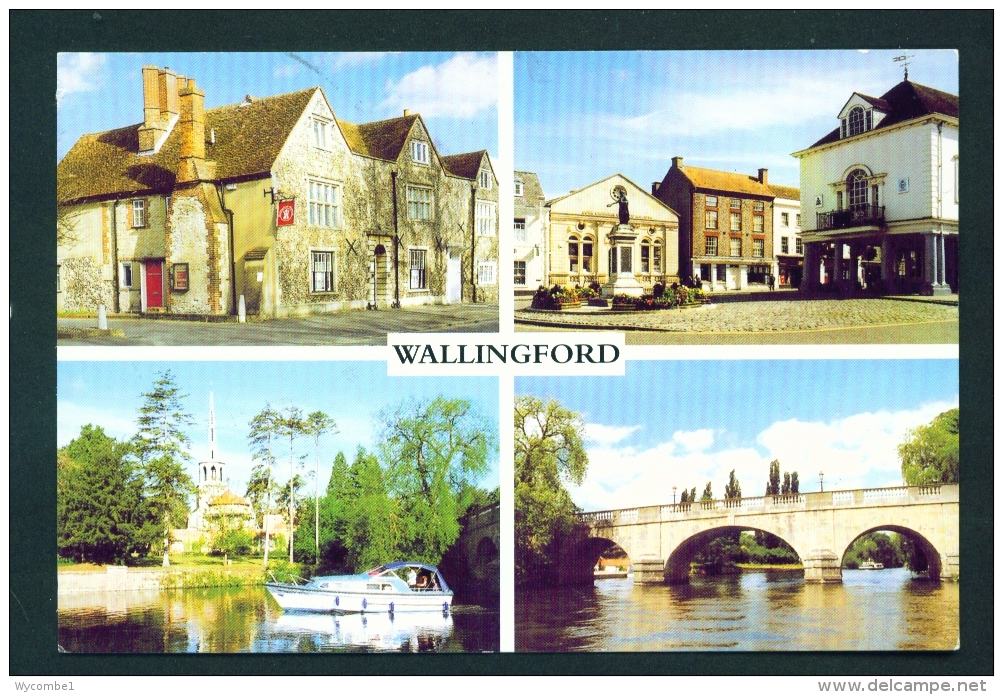 ENGLAND  -  Wallingford  Multi View  Used Postcard As Scans - Altri & Non Classificati