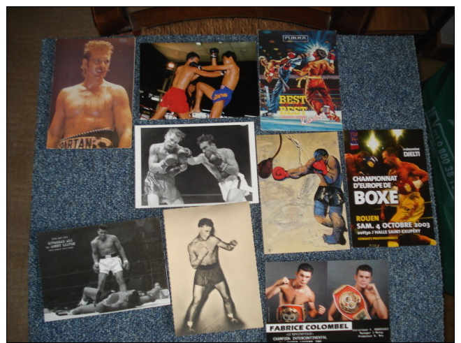 Lot De 9 Cartes Postales Sur Le Theme De La Boxe - 5 - 99 Cartes