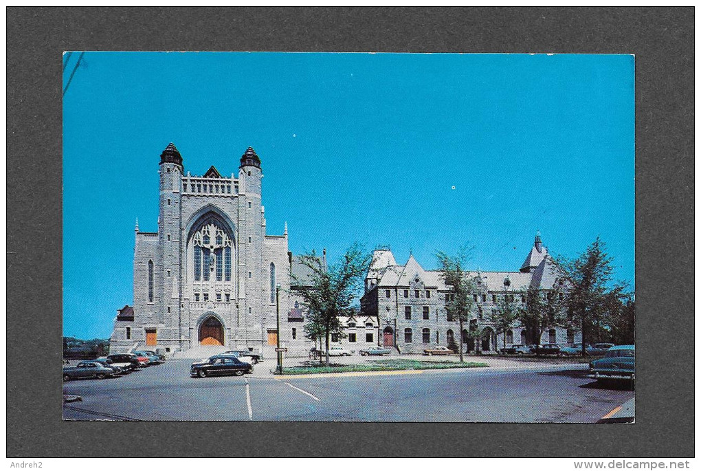 QUÉBEC - SHERBROOKE  - LA BASILIQUE CATHÉDRALE SAINT MICHEL SIÈGE DE L´ ARCHEVÊCHÉ - ÉGLISE - CHURCH - PHOTO UNIC - Sherbrooke