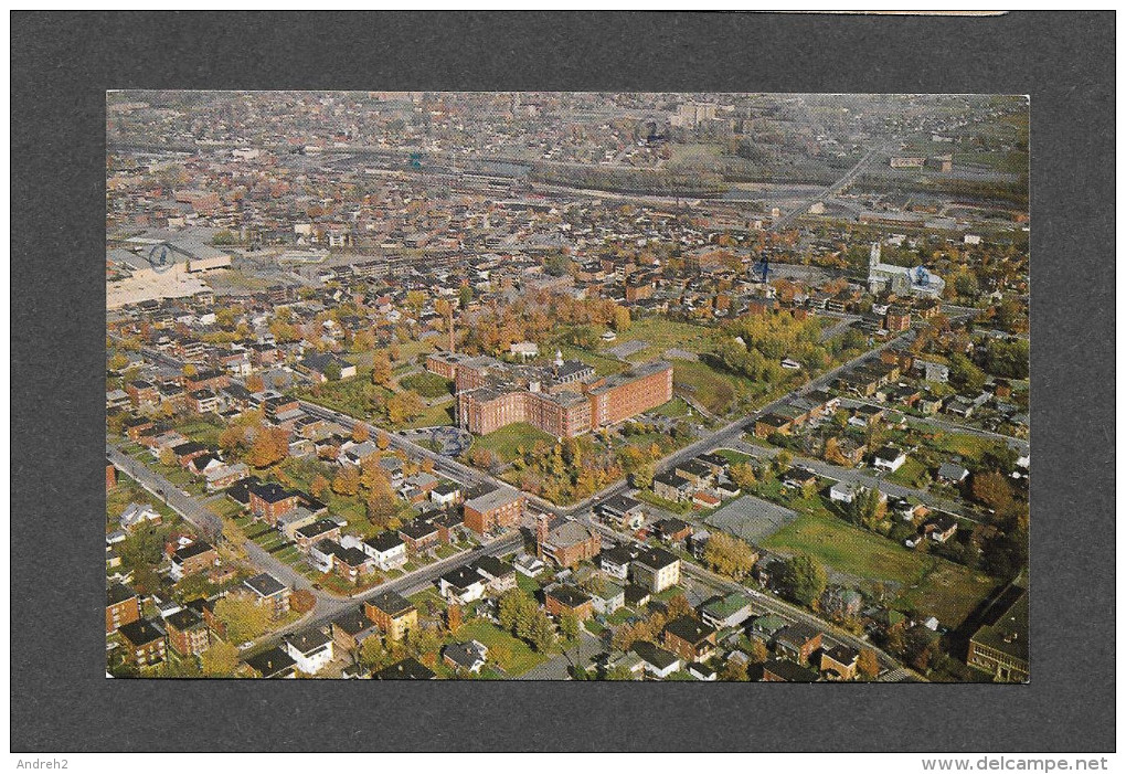 SHERBROOKE - QUÉBEC - VUE AÉRIENNE DE LA PARTIE OUEST DE LA VILLE - PHOTO UNIC - Sherbrooke