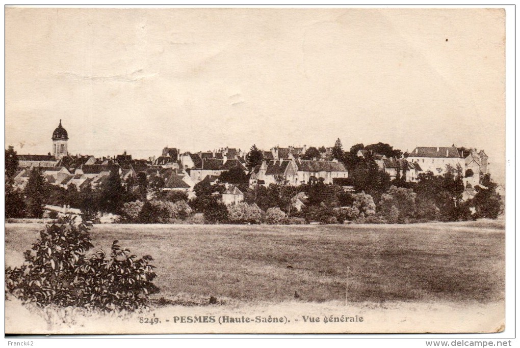 70. Pesmes. Vue Générale - Pesmes