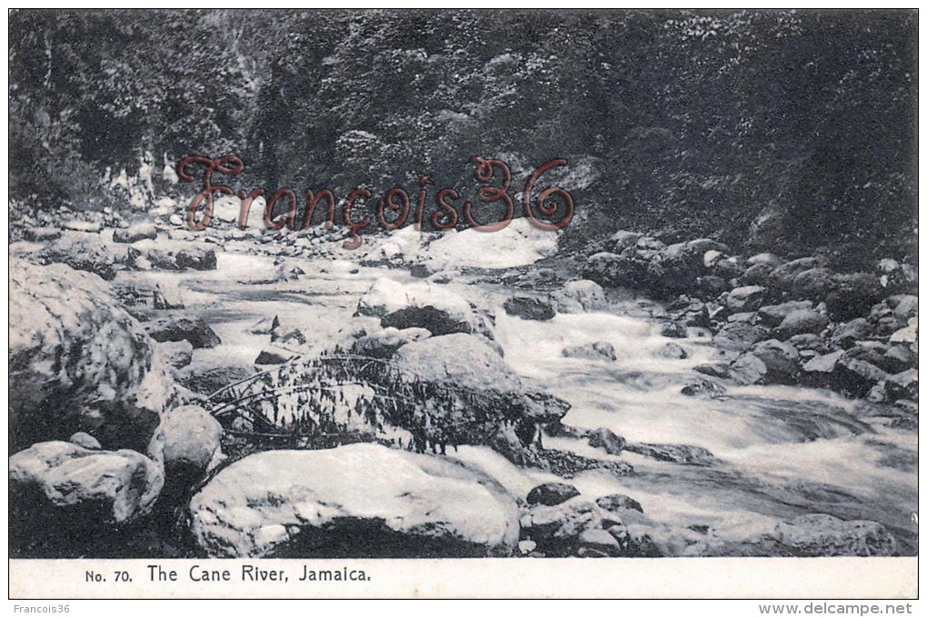 Jamaica Jamaïque - The Cane River - 2 SCANS - Jamaïque