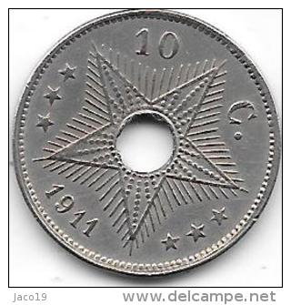 10 Centimes Albert I 1911 FR-FL   Belle Qualité+++++ - 1910-1934: Albert I.
