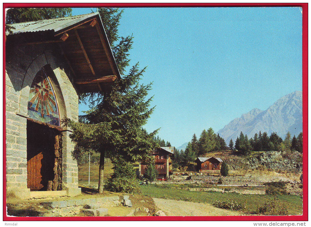 Italia Italy Postcard Valle D' Aosta Colle Di Joux 1969 Circulated - Altri & Non Classificati