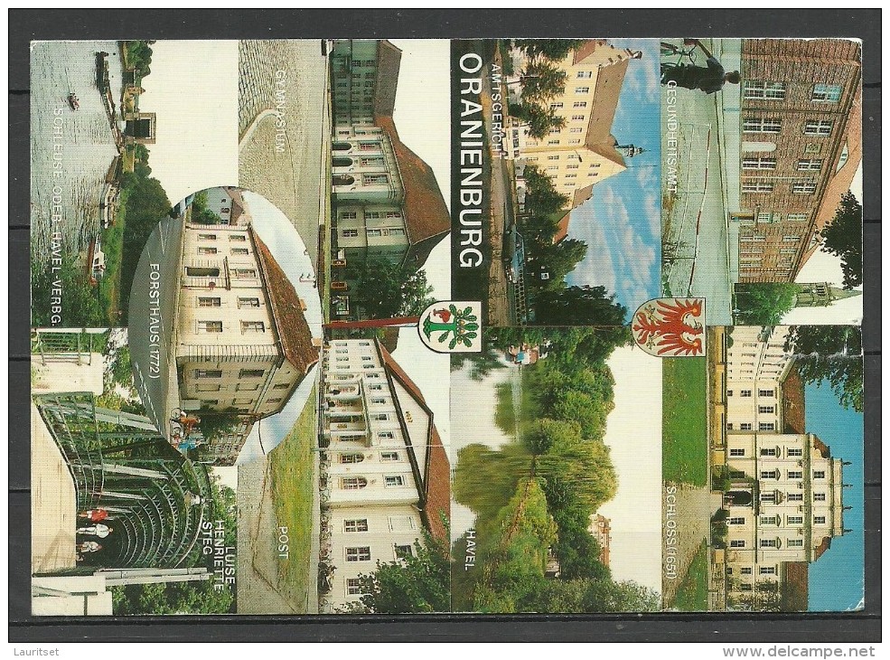 Deutschland Ansichtskarte ORANIENBURG 1995 Gesendet - Oranienburg