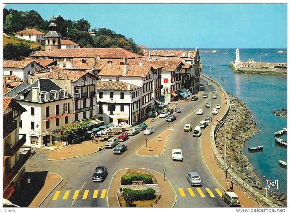 CIBOURE -Le Quai Maurice Ravel Et L´entrée Du Port Ciboure - Saint Jean-de-Luz - Ciboure