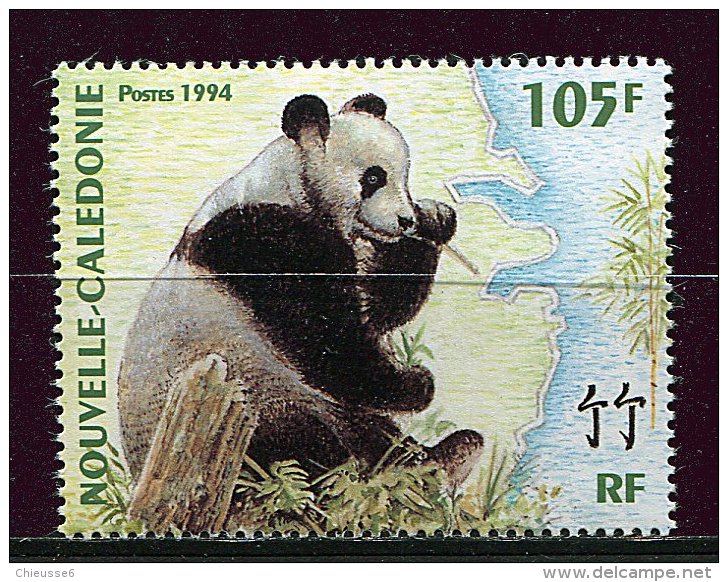 (cl. 8 - P51) Nelle Calédonie ** Tbre Du Bloc N° 16 (ref. Michel Au Dos) - Pandas - - Unused Stamps