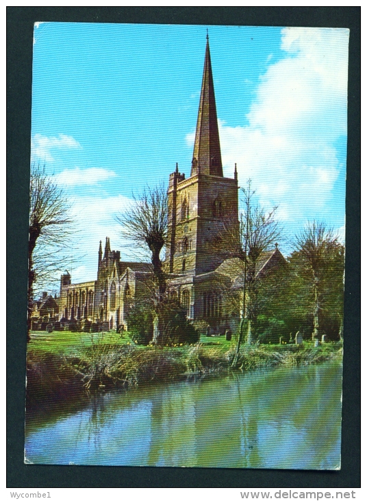 ENGLAND  -  Burford  St John The Baptist's Church  Used Postcard As Scans - Other & Unclassified