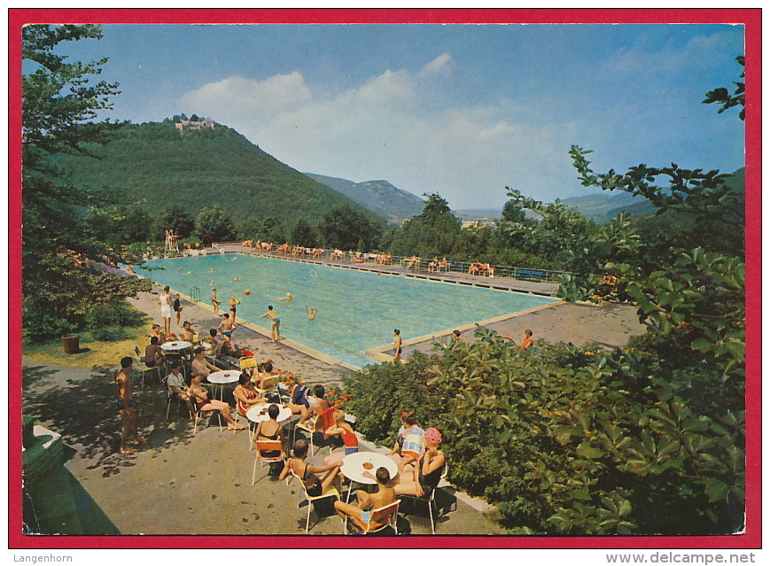 AK ´Bad Urach' Schwimmbad ~ 1974 - Bad Urach