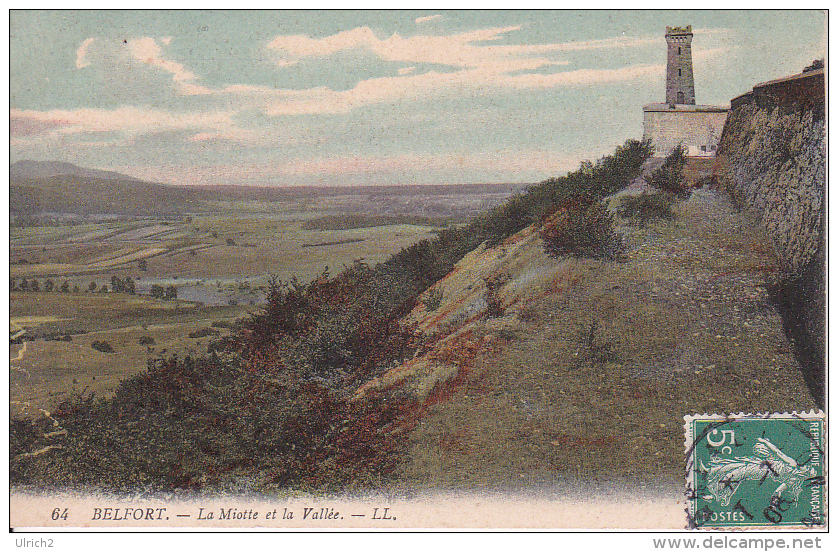 CPA Belfort - La Miotte Et La Vallée (16515) - Belfort – Siège De Belfort