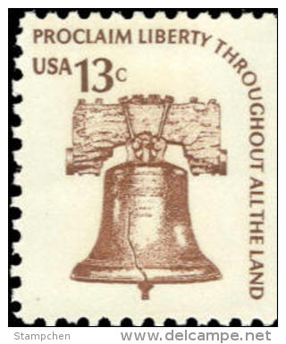 1975 USA 13c Americana Issues Booklet Stamp Liberty Bell Sc#1595 History - 2. 1941-80