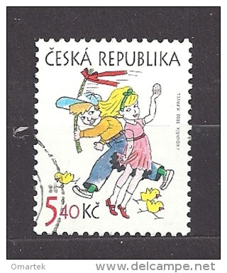 Czech Republic 2002 ⊙ Mi 316 Sc 3167 Easter. Ostern.Tschechische Republik - Used Stamps