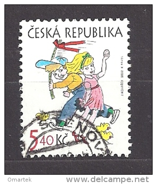 Tschechische Republik  Czech Republic 2002  ⊙ Mi 316 Sc 3167 Easter. Ostern. C.2 - Oblitérés