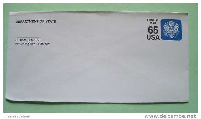 USA 1988 Stationery Unused Official Mail Department Of State - 1981-00