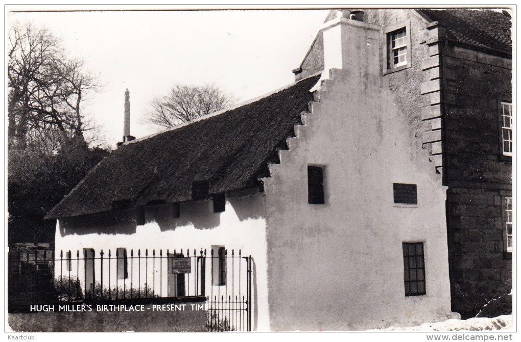 Hugh Miller's Birthplace - Present Time  - SCOTLAND - Ross & Cromarty