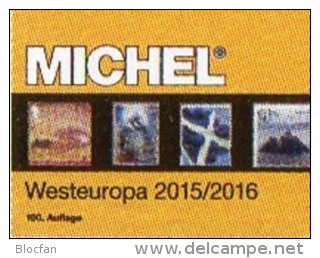 West-Europa Band 6 Katalog 2015/2016 Neu 66€ MICHEL Belgien Irland Luxemburg Niederlande UK GB Jersey Guernsey Man Wales - Alemán