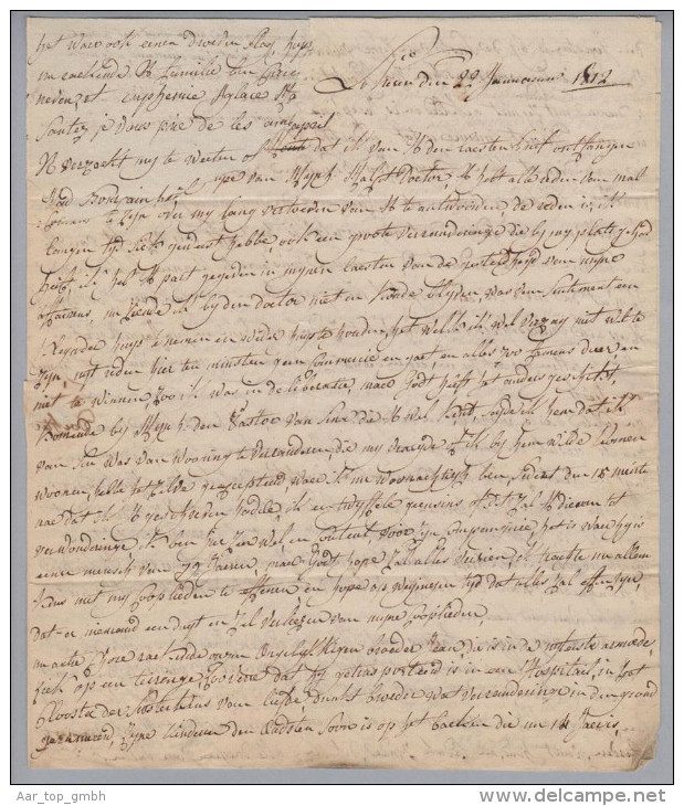 Heimat Belgien Lockeren 1812- Brief Nach Rennes - 1794-1814 (Periodo Francese)