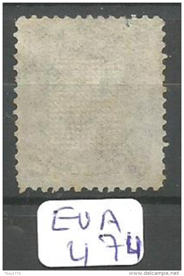 EUA Scott  91 E Grill Fine Blue Cancel 28 A # - Used Stamps