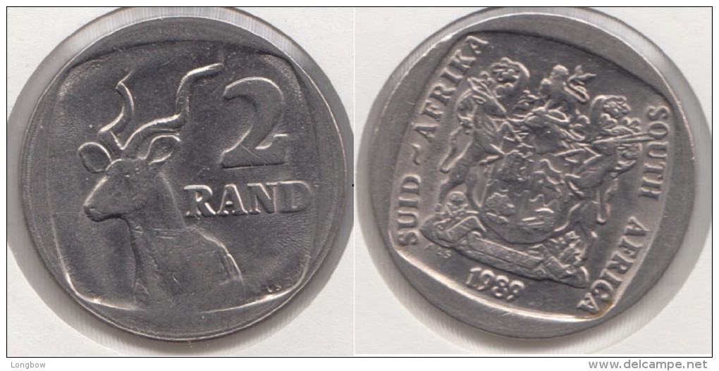 Sud Africa 2 Rand 1989 Km#139 - Used - Sud Africa