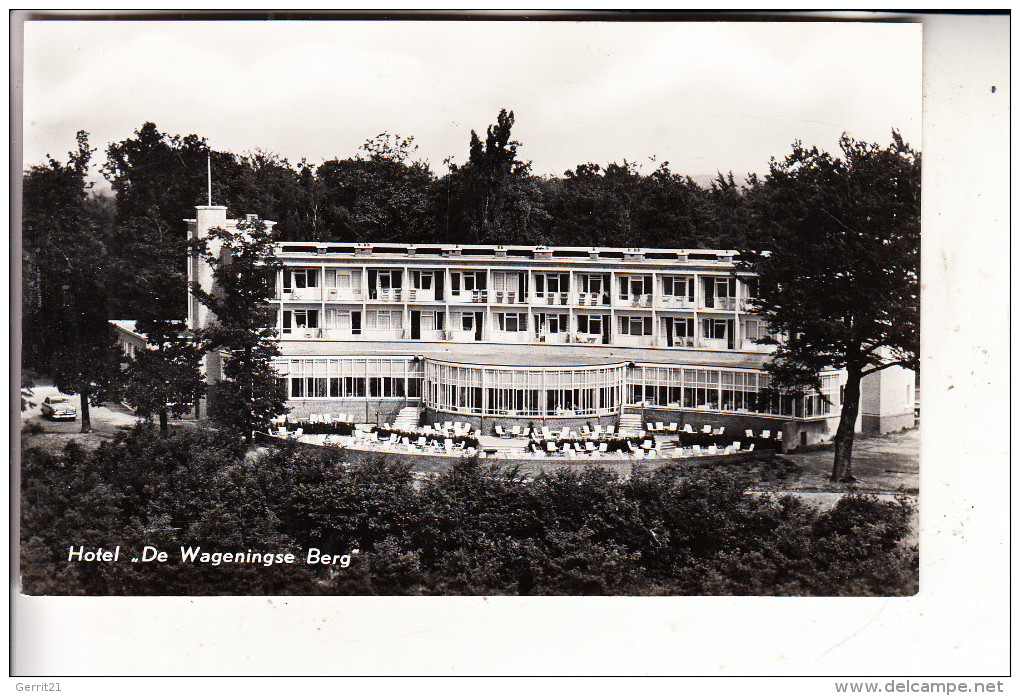 NL - GELDERLAND - WAGENINGEN, Hotel "De Wageningse Berg", 1962 - Wageningen