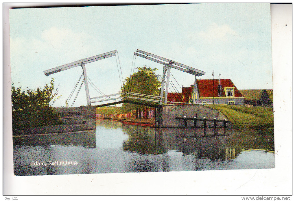 NL - NOORD-HOLLAND - EDAM, Kettingbrug - Edam