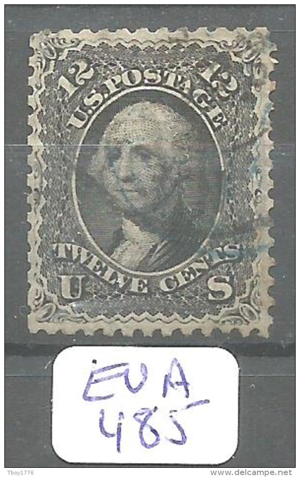 EUA Scott  90 Grill E Black And Blue Cancel Very Fine YT 23a - Used Stamps