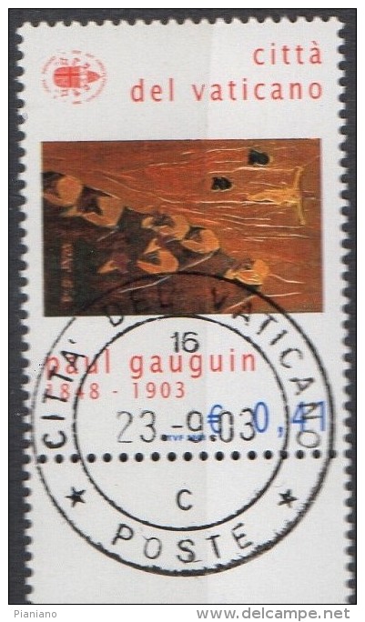 PIA - VAT : 2003 : Grandi Maestri Della Pittura Dell´ 800 : Paul Gaugin E Vincent Van Gogh - (SAS  1324-25) - Oblitérés