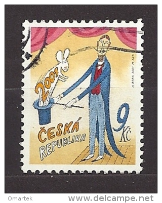 Czech Republic Tschechische Republik 2001 Gest ⊙ Mi 279 Sc 3138 The First Stamp Of The Millenium - Used Stamps