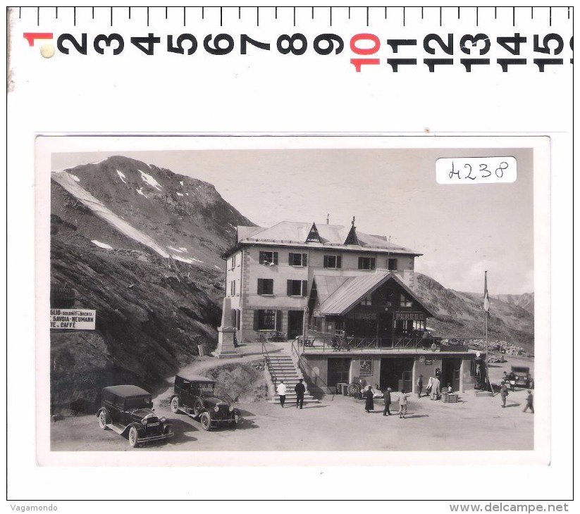 A 4238 PASSO DELLO STELVIO ALBERGO RISTORANTE PEREGO AUTO D EPOCA ANIMATA - Alberghi & Ristoranti