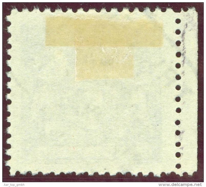 Heimat Liechtenstein Triesen 1921-04-20 Aushilfsstempel Auf Zu#52A Mi#52B Gezähnt 12.5 - Briefe U. Dokumente